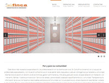Tablet Screenshot of contufinca.com